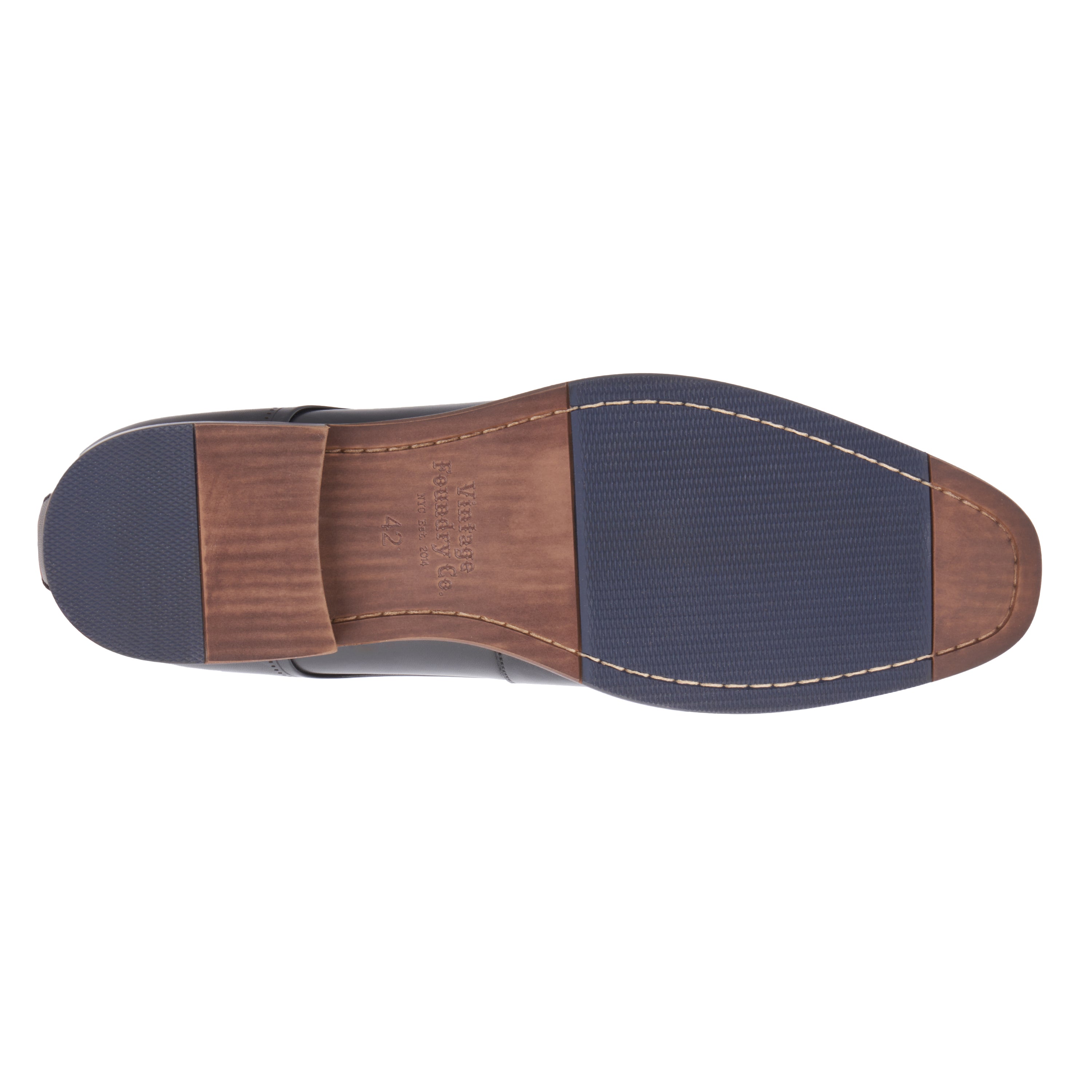  Vintage Foundry Co. Men's Brent Oxford Dress Shoe - Brown - Bonton
