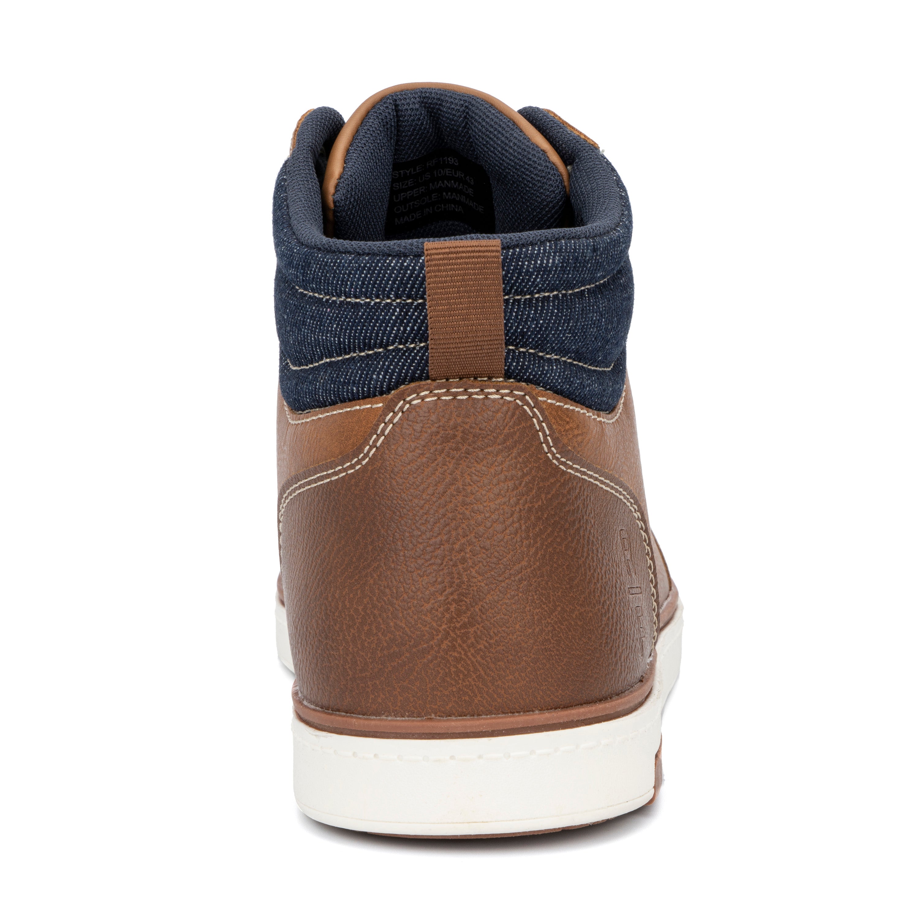  Reserved Footwear New York Men's Deion Sneakers - Black - Bonton