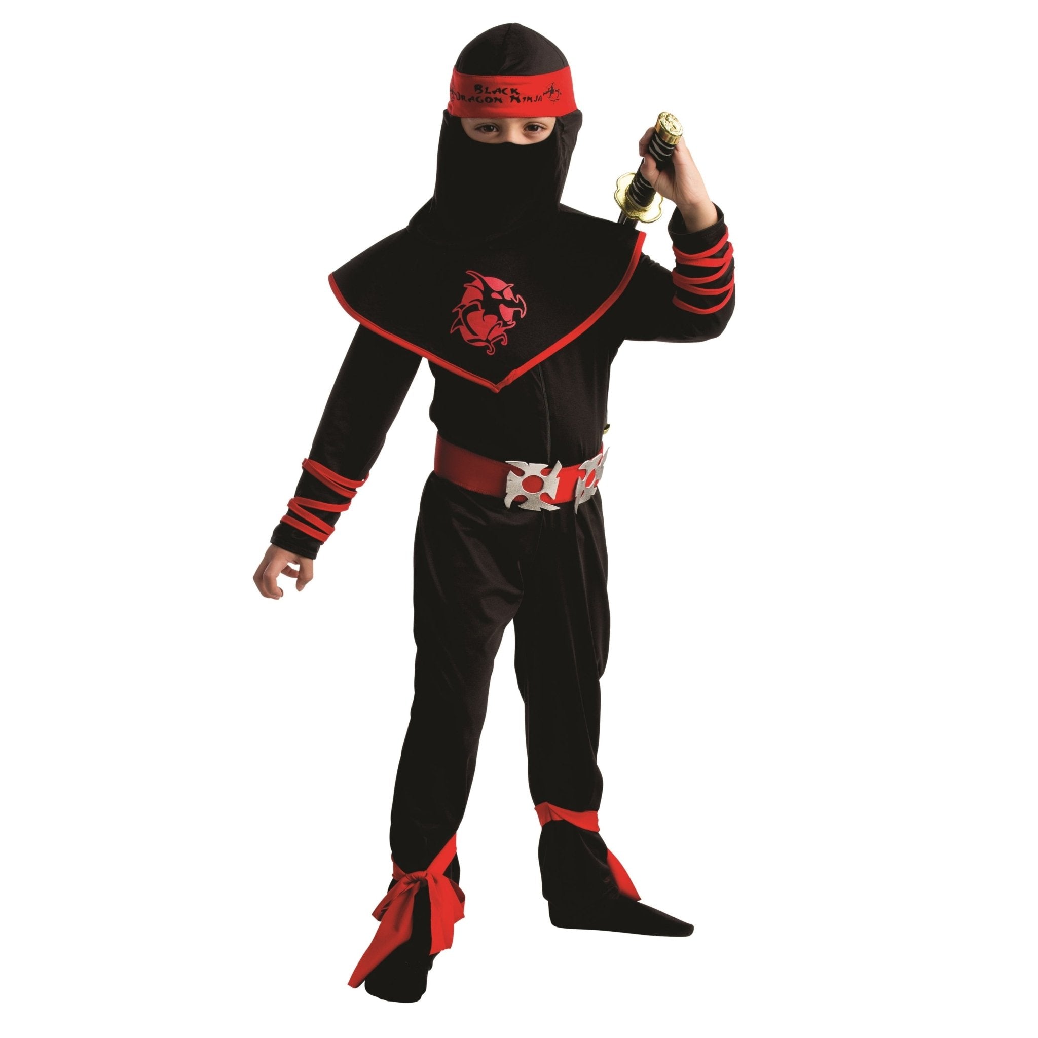  Dress Up America Ninja Costume - Kids by Dress Up America - Small (4-6) - Bonton