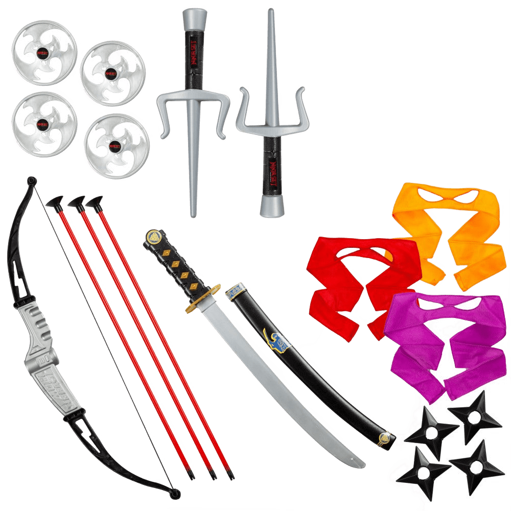  Dress Up America Ninja Role Play Accessory Set by Dress Up America - Default Title - Bonton