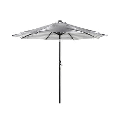 9 ft Outdoor Patio Solar LED Market Table Umbrella