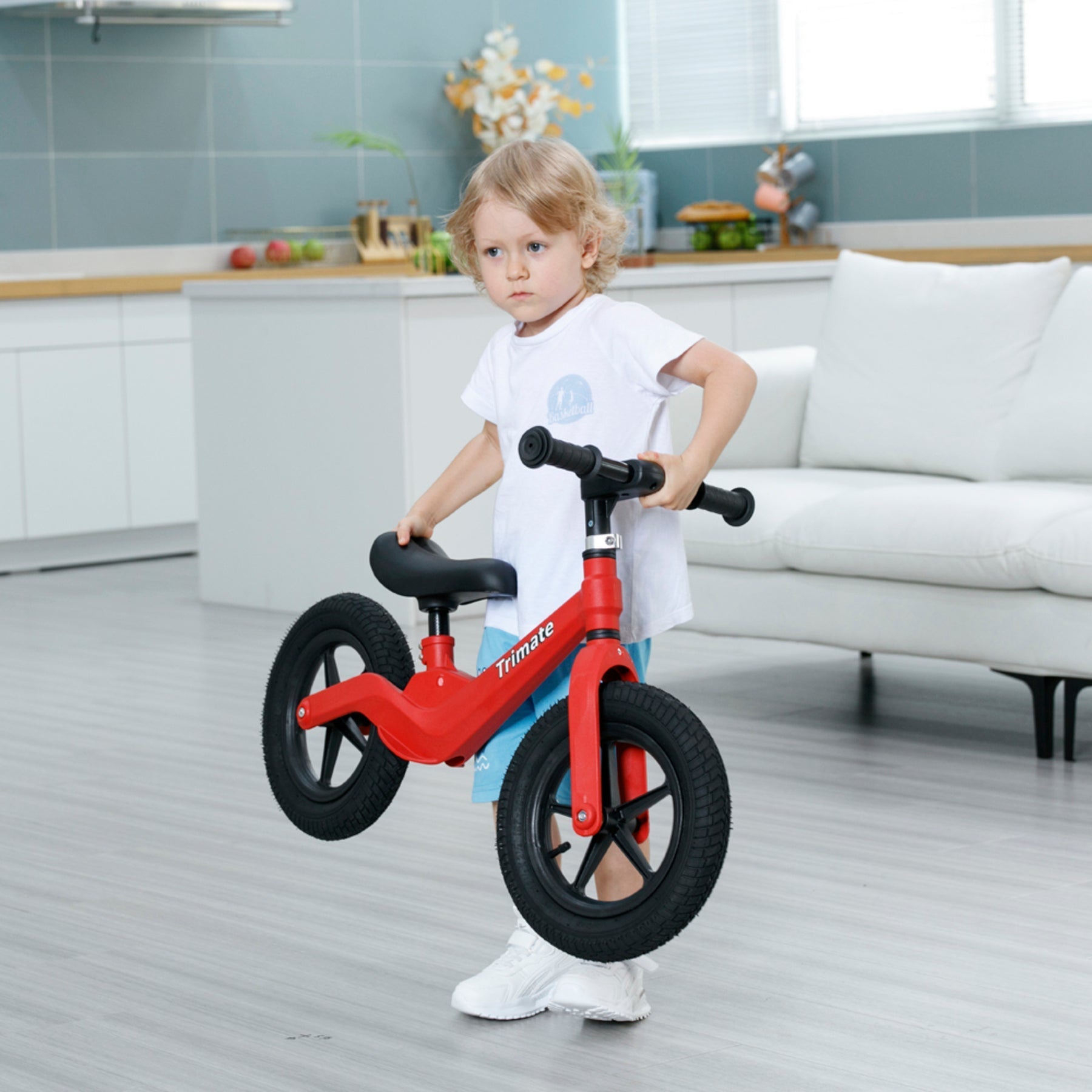  Trimate Trimate Toddler Balance Bike in Red - Red - Bonton