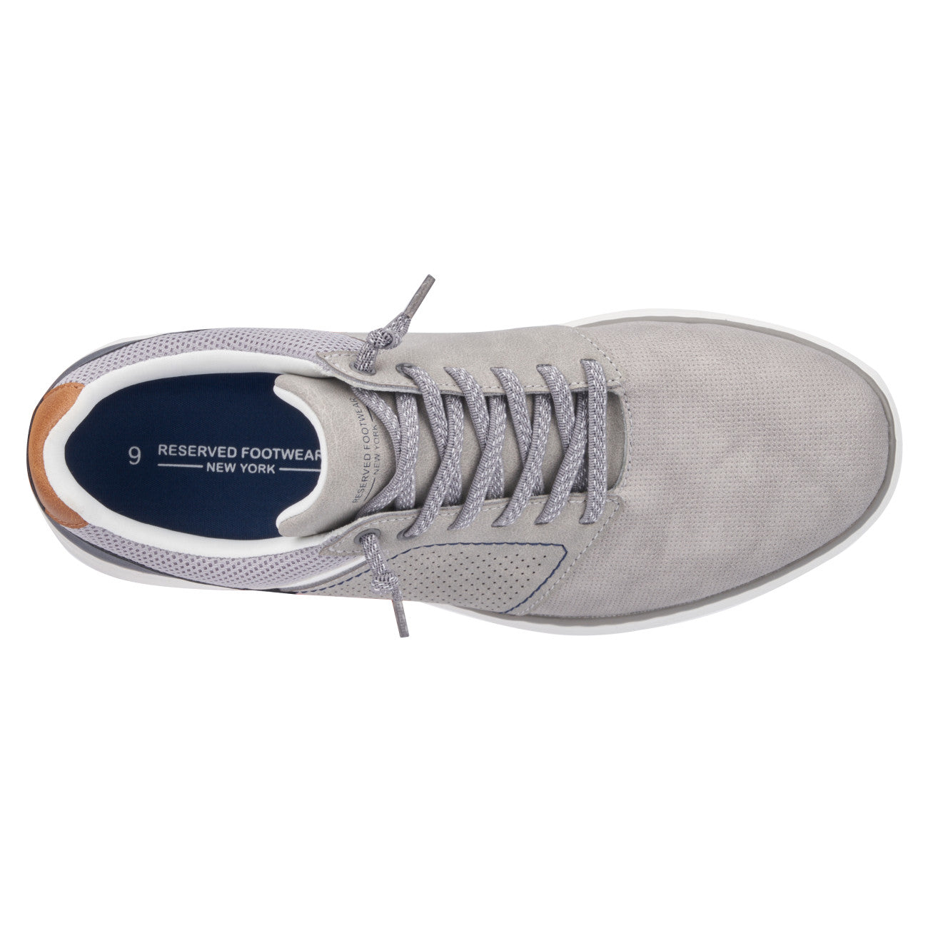  Reserved Footwear New York Reserved Footwear New York Men's Monroe Low Top Sneakers - GREY - Bonton