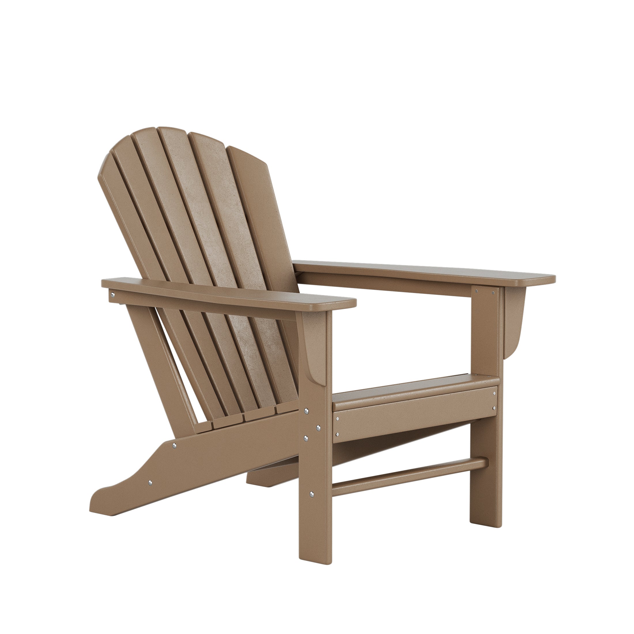  Westin Furniture Outdoor Adirondack Chair - Dark Brown - Bonton