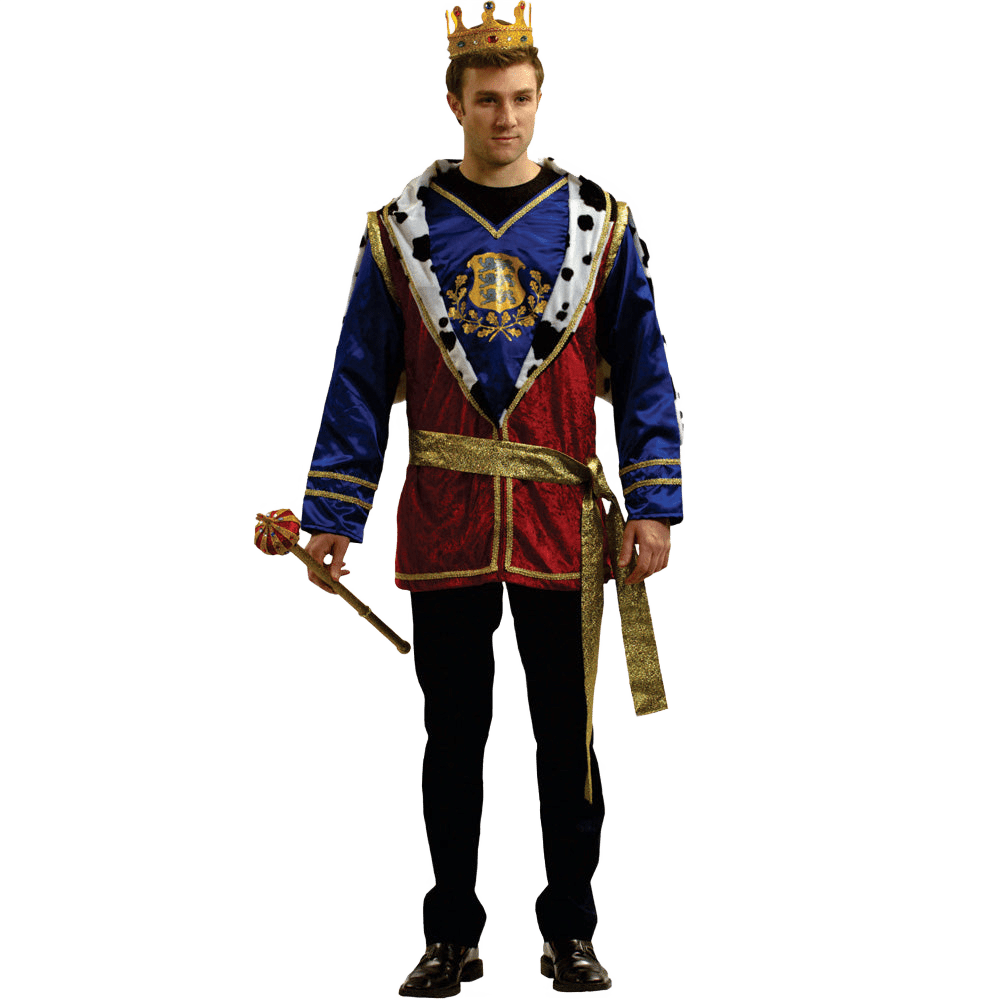  Dress Up America Noble King Costume - Adult by Dress Up America - Default Title - Bonton