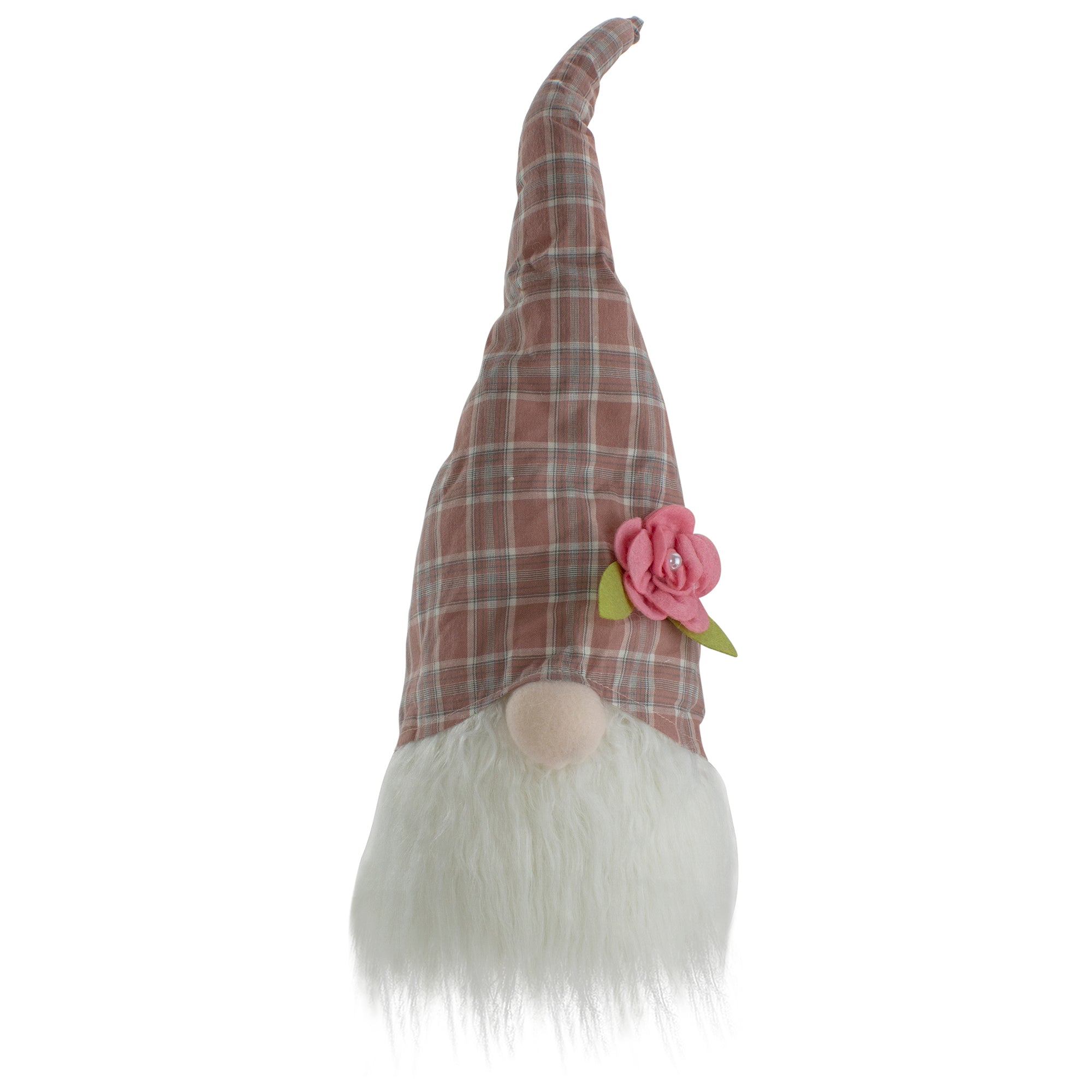  Plaid Gnome Head Tabletop Decor, 20