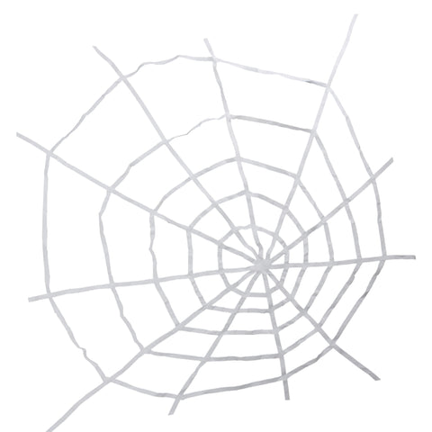 80" Spooky Spider Web Halloween Hanging Decoration