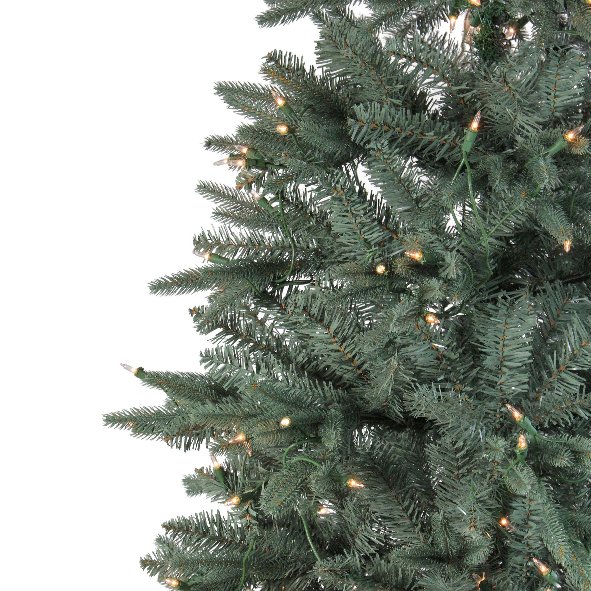  Northlight Real Touch™? Pre-Lit Slim Washington Frasier Fir Artificial Christmas Tree - 9' - Clear Lights - 9' - Bonton