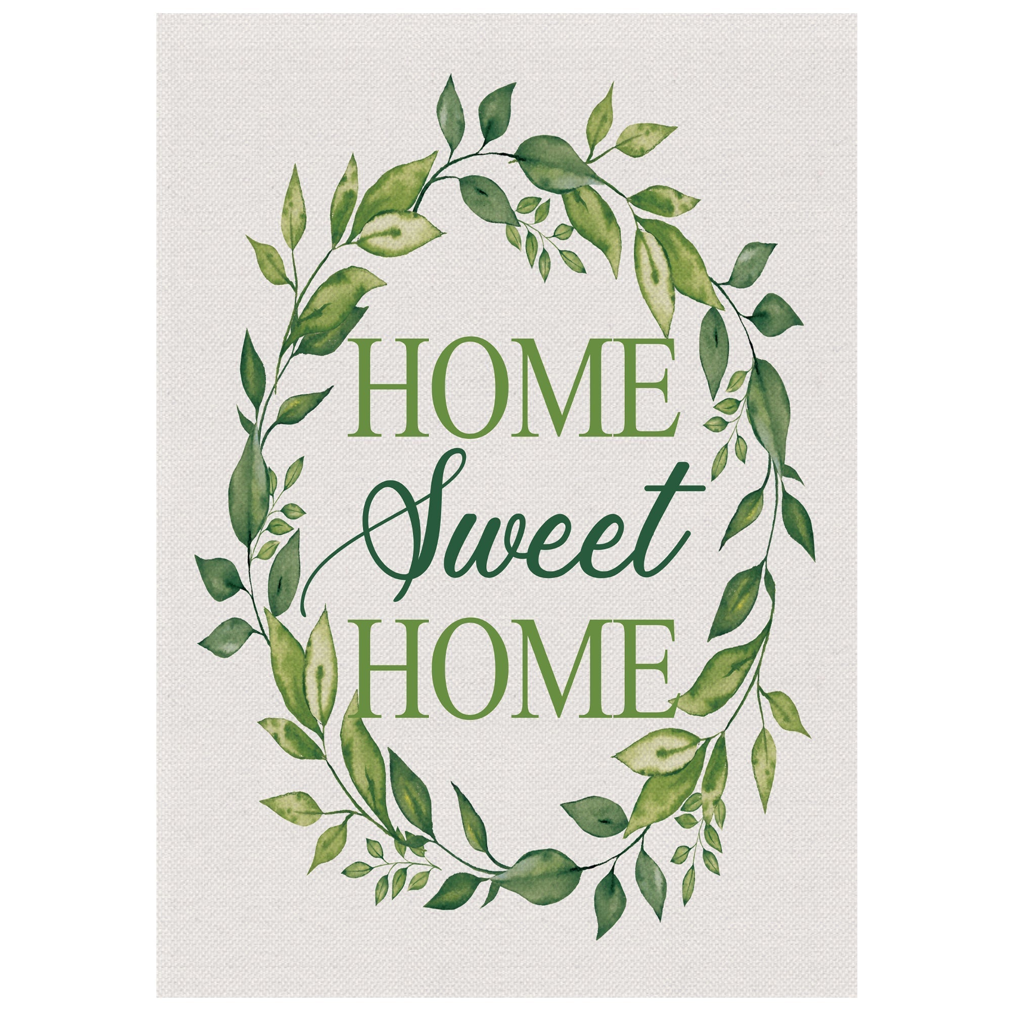  NorthLight Home Sweet Home Outdoor Garden Flag 12.5