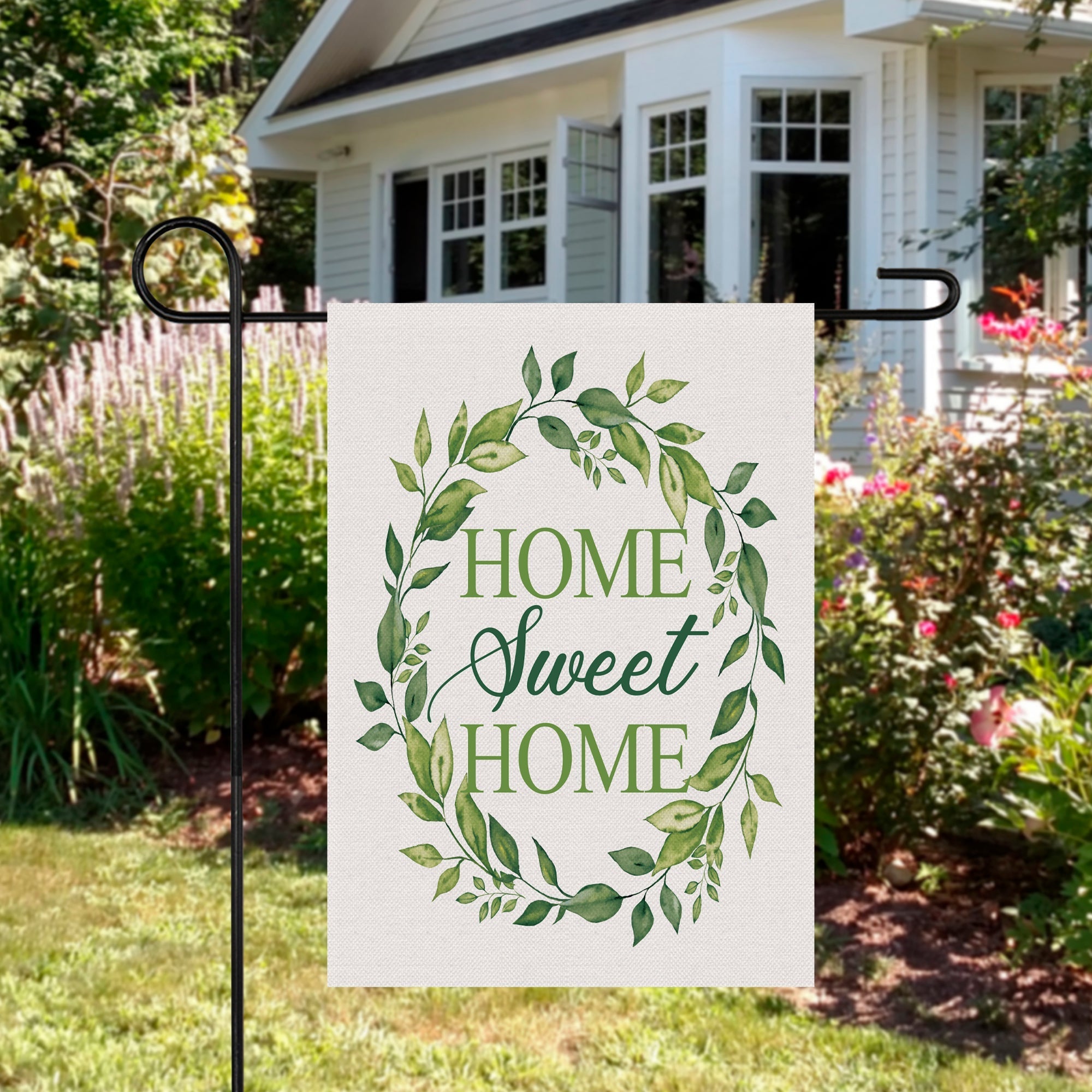  NorthLight Home Sweet Home Outdoor Garden Flag 12.5