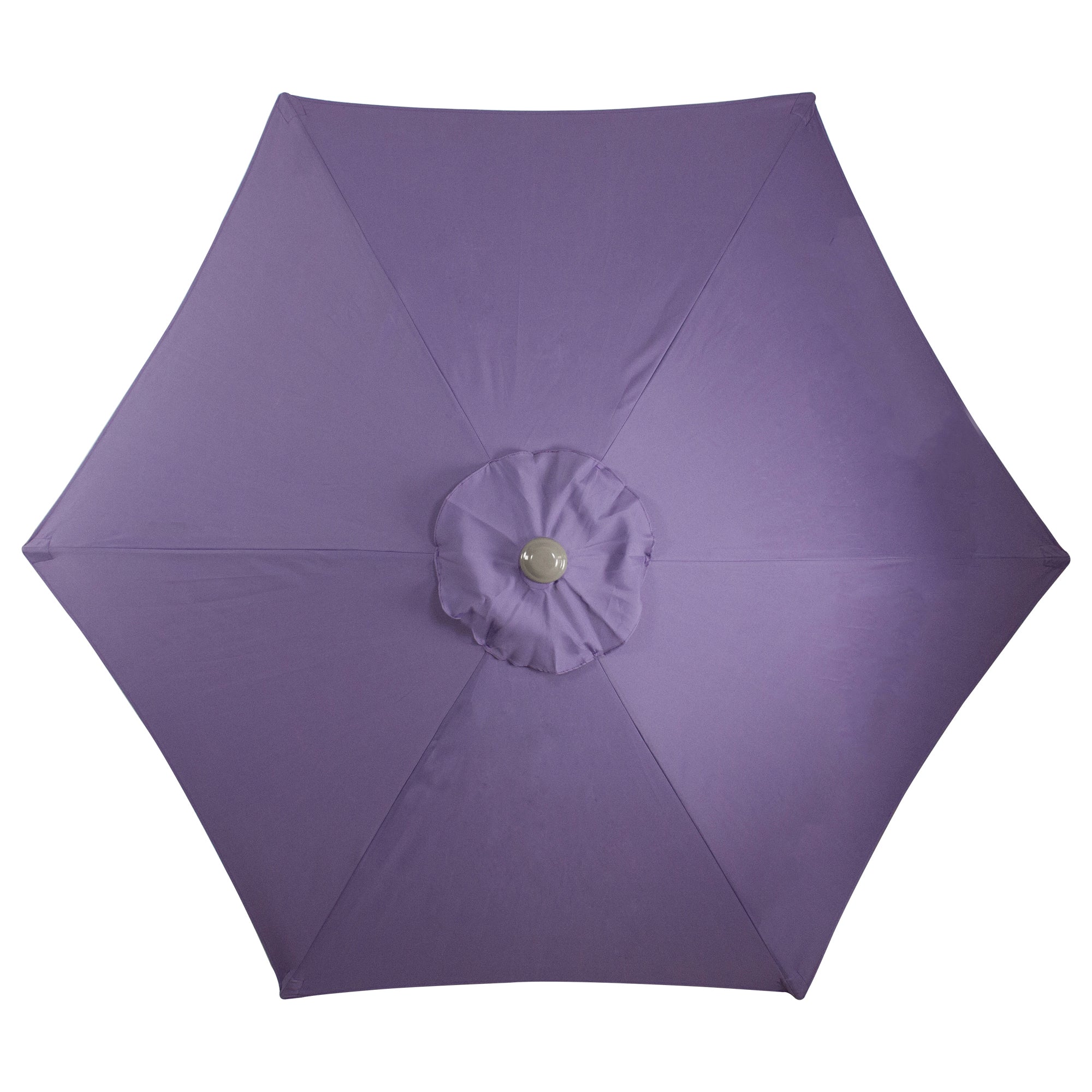  Outdoor Patio Market Umbrella with Hand Crank - Pink - Bonton