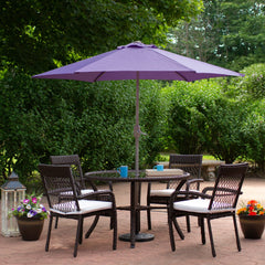 Outdoor Patio Market Umbrella with Hand Crank