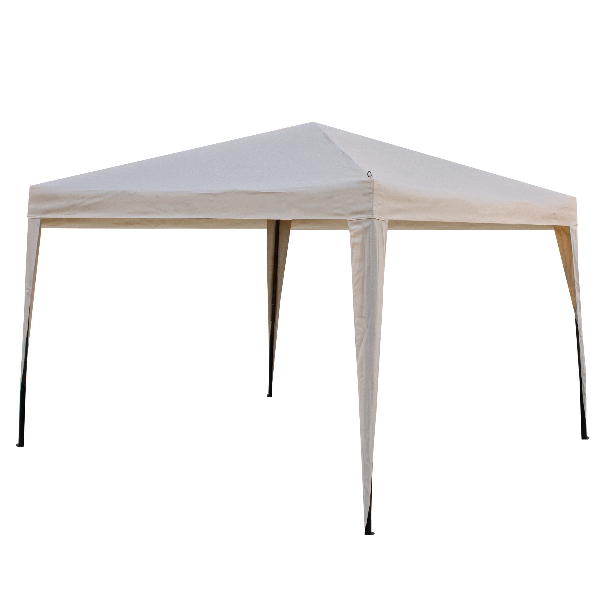  Pop-Up Outdoor Canopy Gazebo - White - Bonton