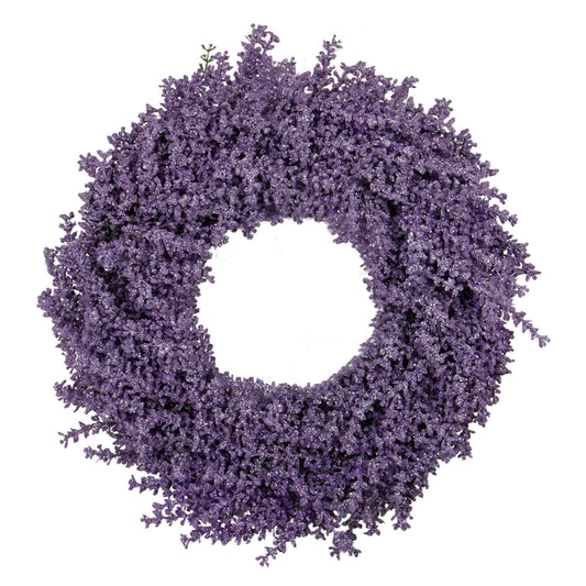 Lavender Spring Floral Wreath 18"