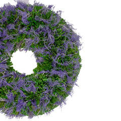 14" Reindeer Moss and Twig Artificial Spring Floral Wreath