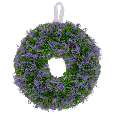14" Reindeer Moss and Twig Artificial Spring Floral Wreath