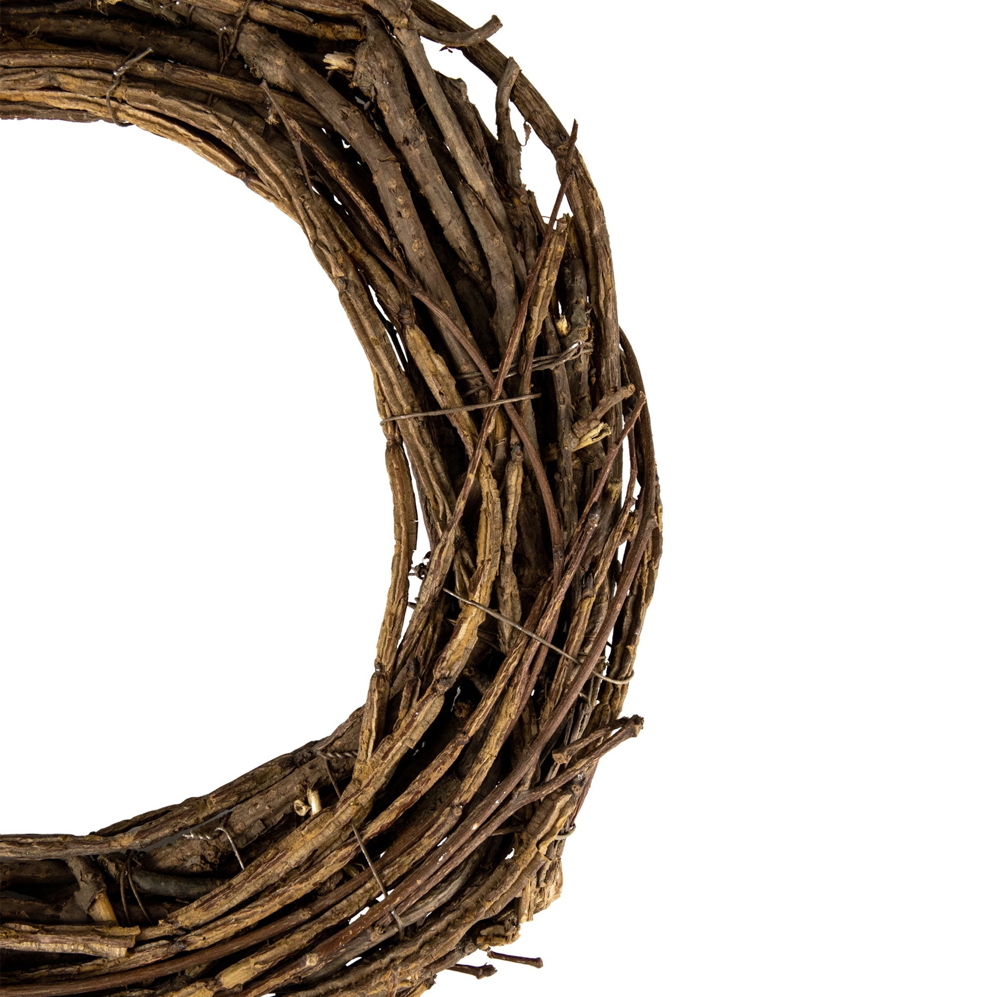  NorthLight Natural Grapevine & Twig Faux Wreath, 12