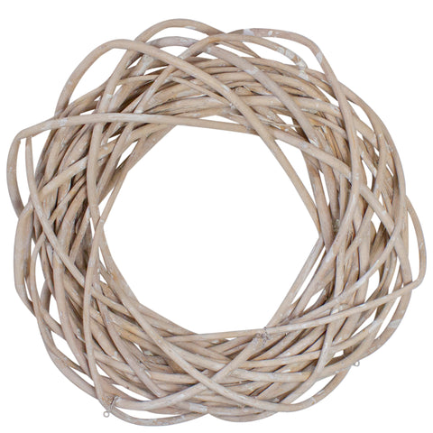 Natural Weeping Willow Spring Twig Wreath - 12" - Unlit