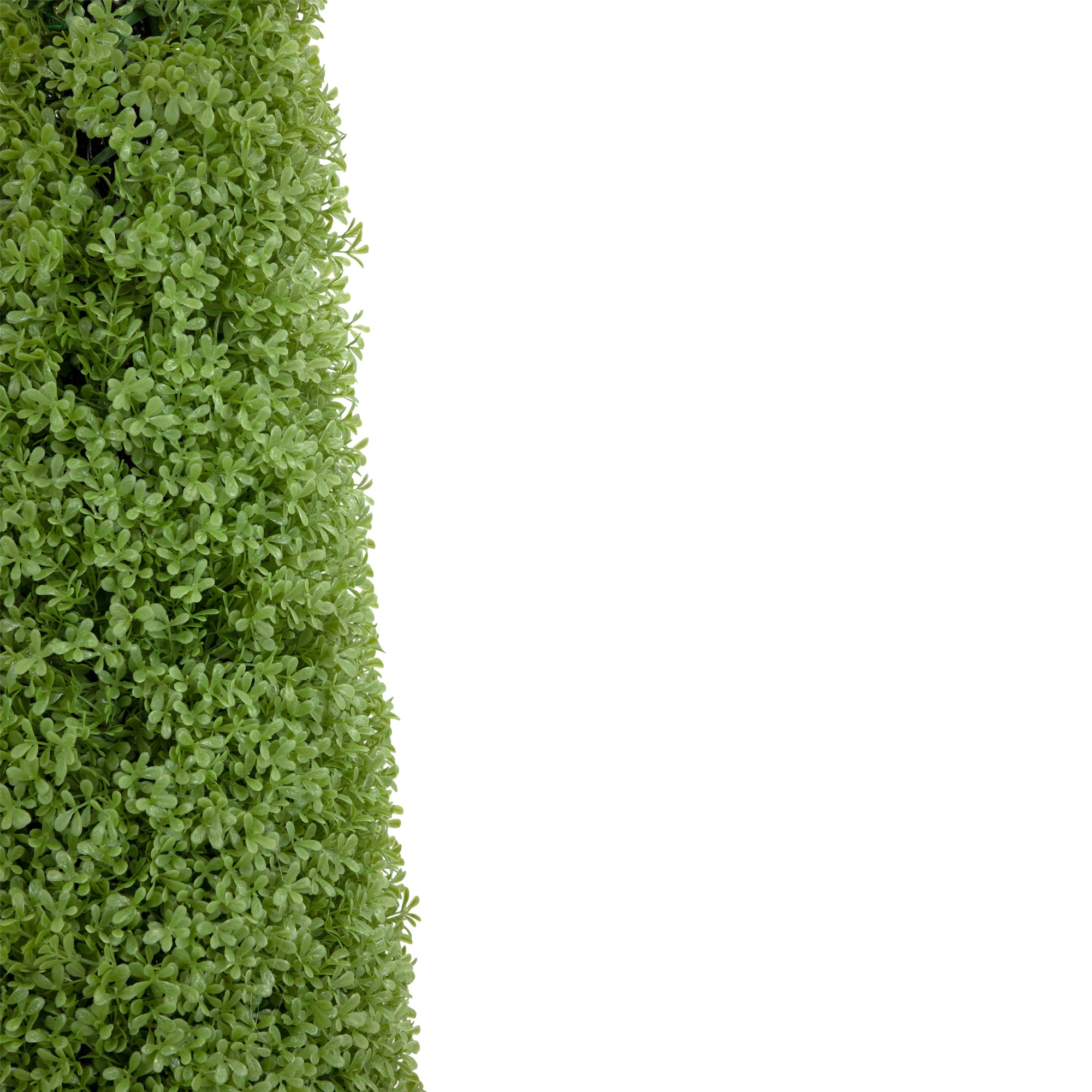  Northlight 4' Artificial Boxwood Cone Topiary Tree With Round Pot  Unlit - 4' - Bonton