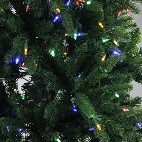 Real Touch™? Pre-Lit Noble Fir Artificial Christmas Tree - 9' - Dual Color LED Lights