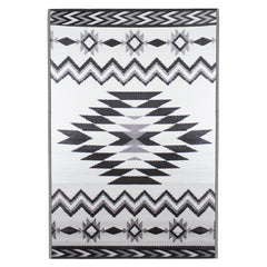 Aztec Print Rectangular Outdoor Area Rug