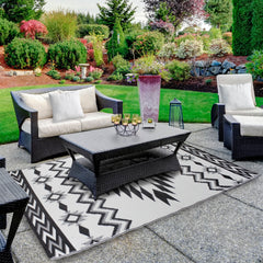 Aztec Print Rectangular Outdoor Area Rug