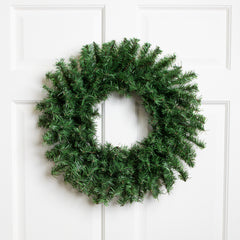 Canadian Pine Artificial Christmas Wreath - 20" - Unlit