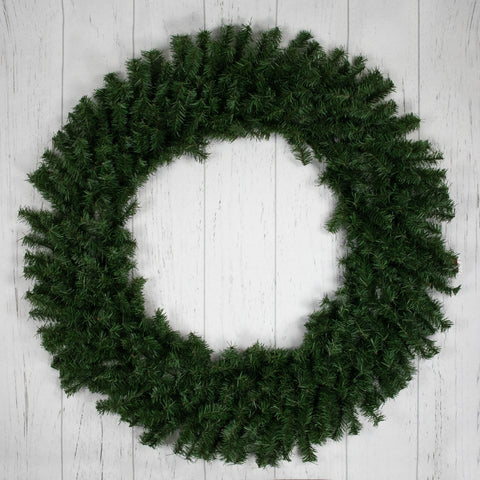 Canadian Pine Artificial Christmas Wreath - 48" - Unlit