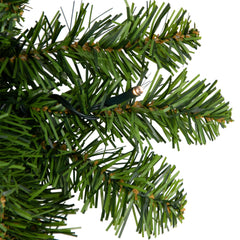 Pre-Lit Battery Operated Canadian Pine Christmas Wreath - 30" - Clear LED Lights