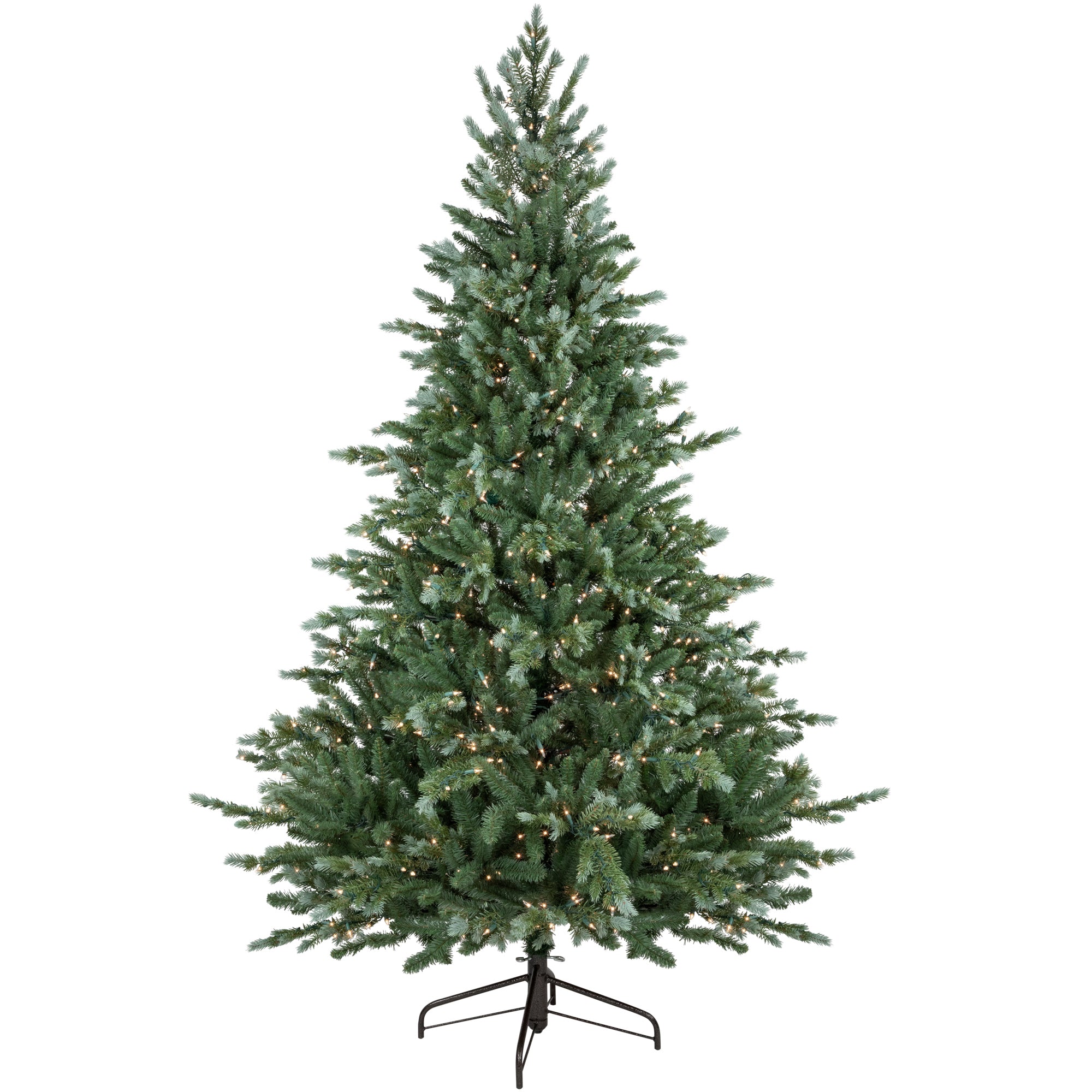  Northlight Real Touch™? Pre-Lit Medium Blue Spruce Artificial Christmas Tree - 9' - Clear Lights - Default Title - Bonton