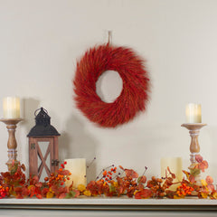 5' Berry and Leaves Fall Harvest Artificial Garland - Unlit