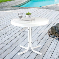 Outdoor Retro Tulip Side Table