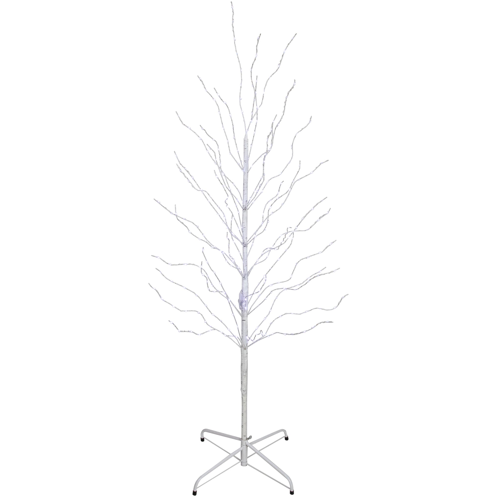  Northlight 5' LED Lighted White Birch Christmas Twig Tree - Cool White Lights - Default Title - Bonton