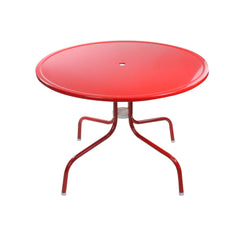 Outdoor Retro Metal Tulip Dining Table