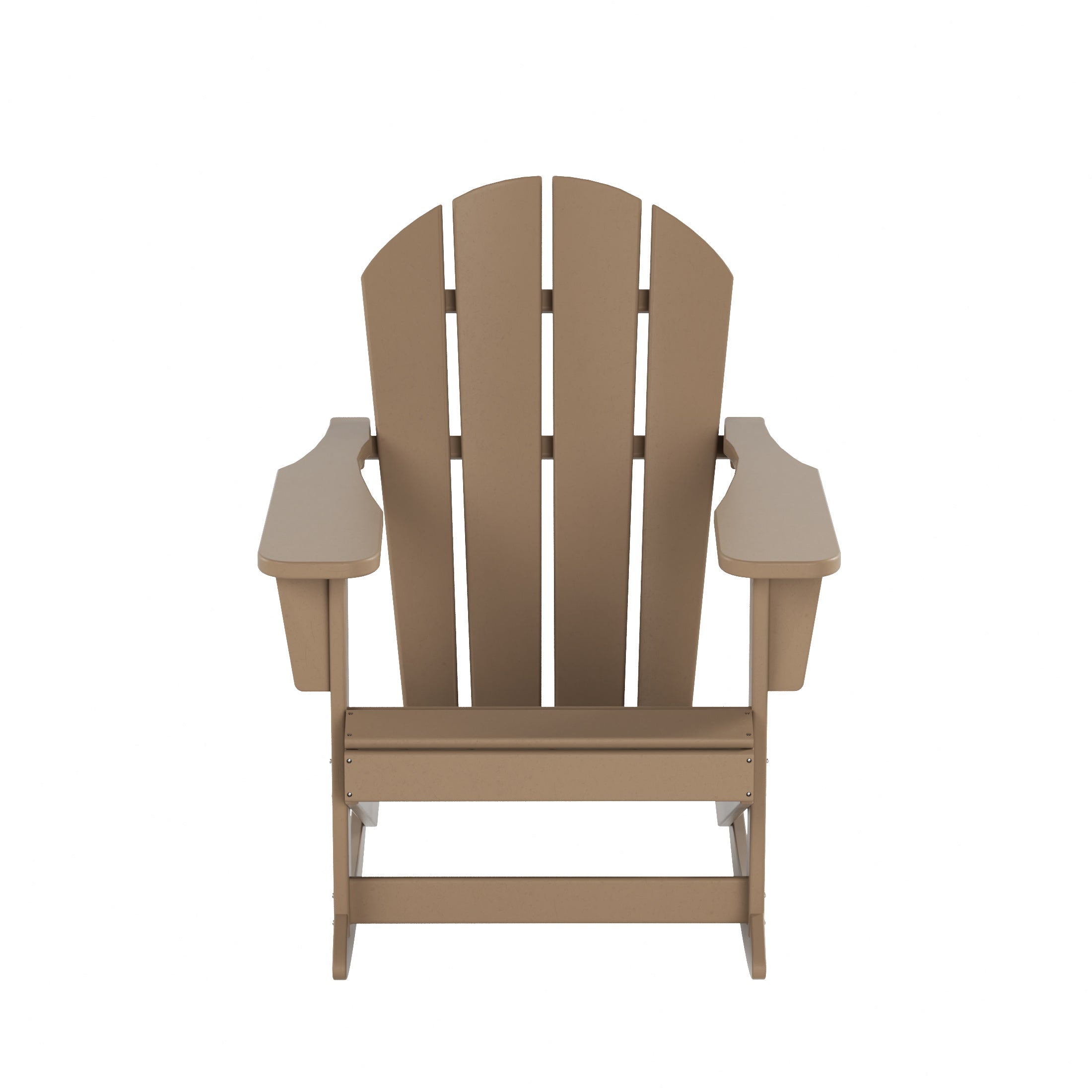  Westin Furniture Classic Porch Outdoor Patio Rocking Adirondack Chair - Gray - Bonton