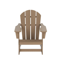 Classic Porch Outdoor Patio Rocking Adirondack Chair