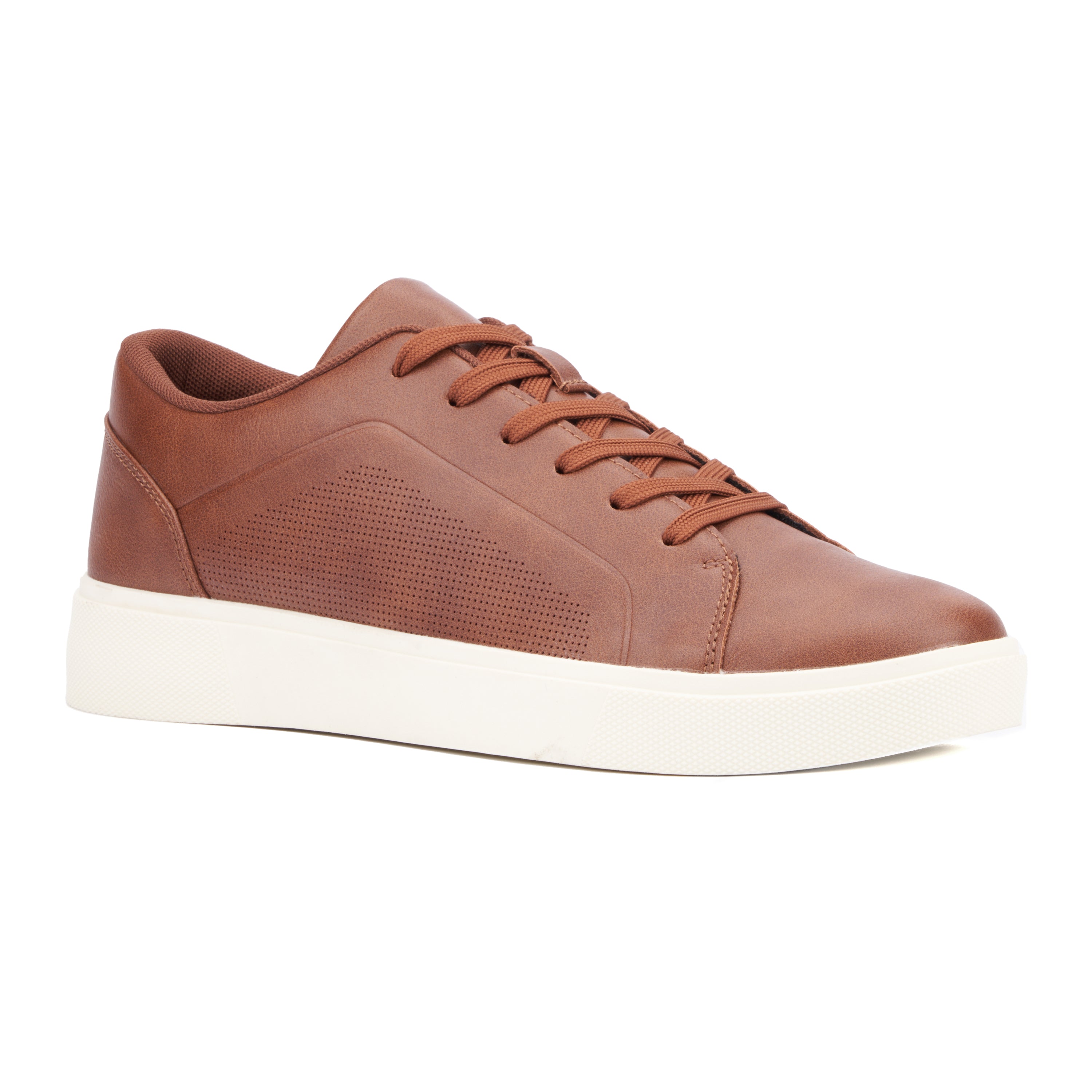  New York & Company Men's Rupertin Low Top Sneakers - Cognac - Bonton