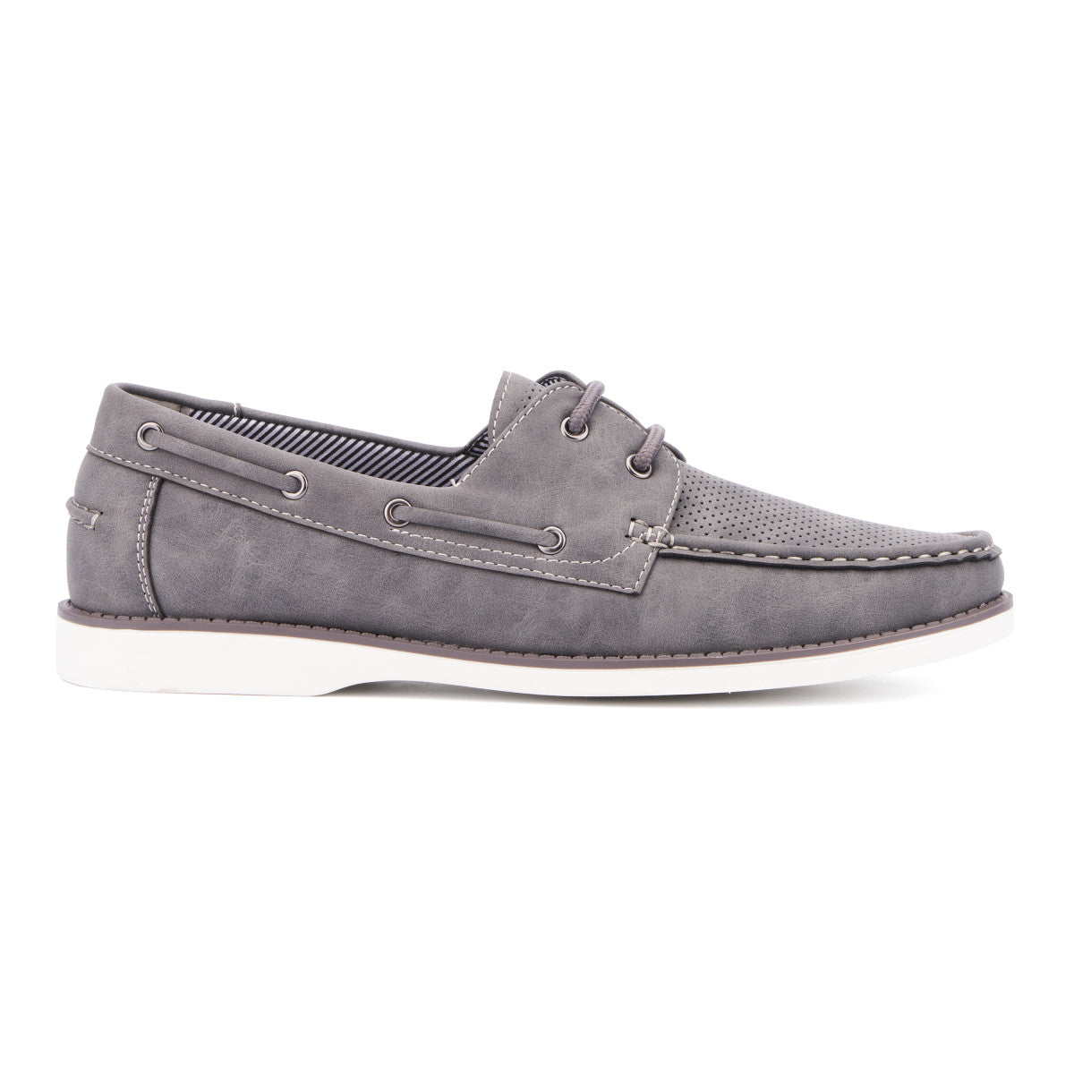  Xray Footwear Zahav Men's Boat Shoe - Grey - Bonton