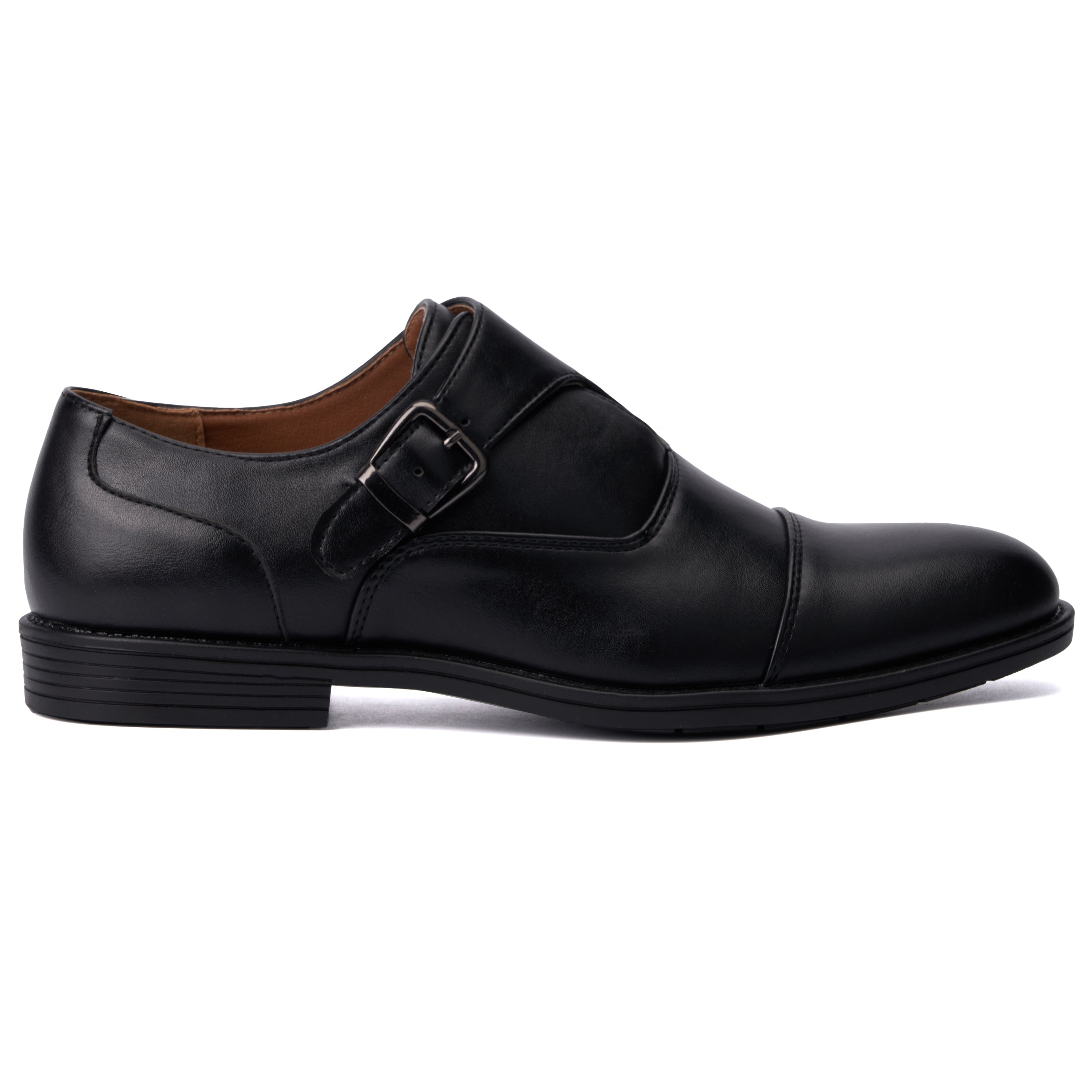  New York & Company Men's Marlon Monk Strap Dress Shoe - BLACK - Bonton