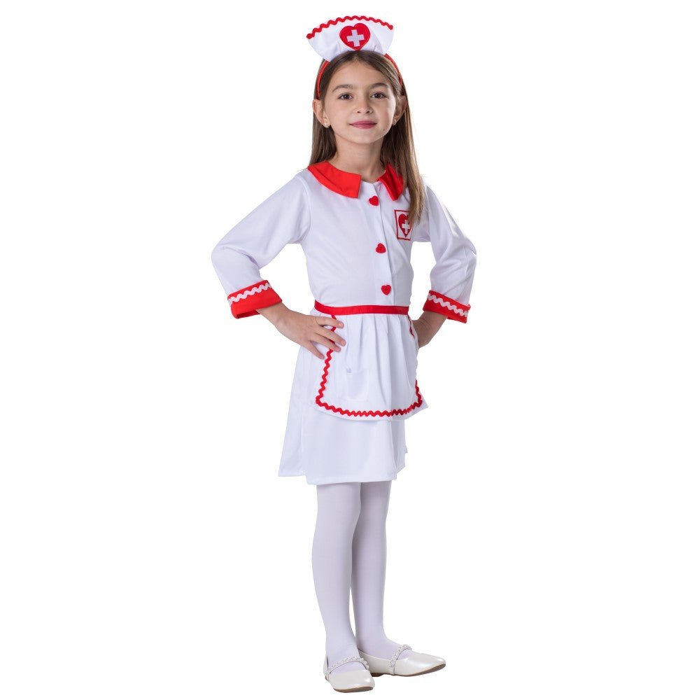  Dress Up America Nurse Costume - Kids by Dress Up America - Large (12-14) - Bonton