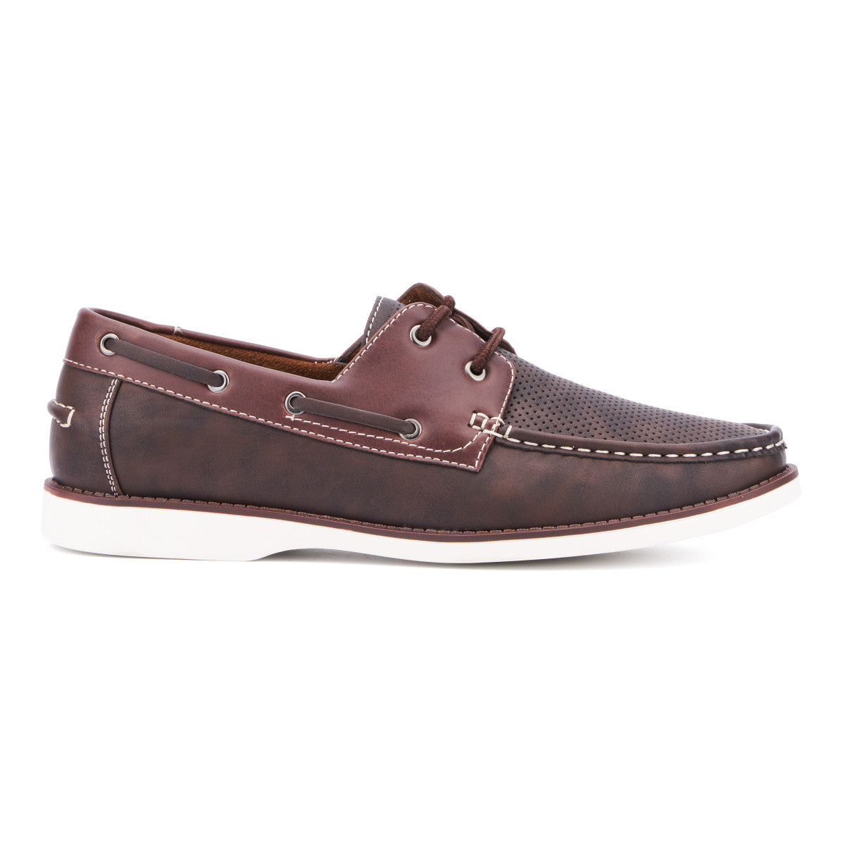  Xray Footwear Quince Men's Boat Shoe - Brown - Bonton