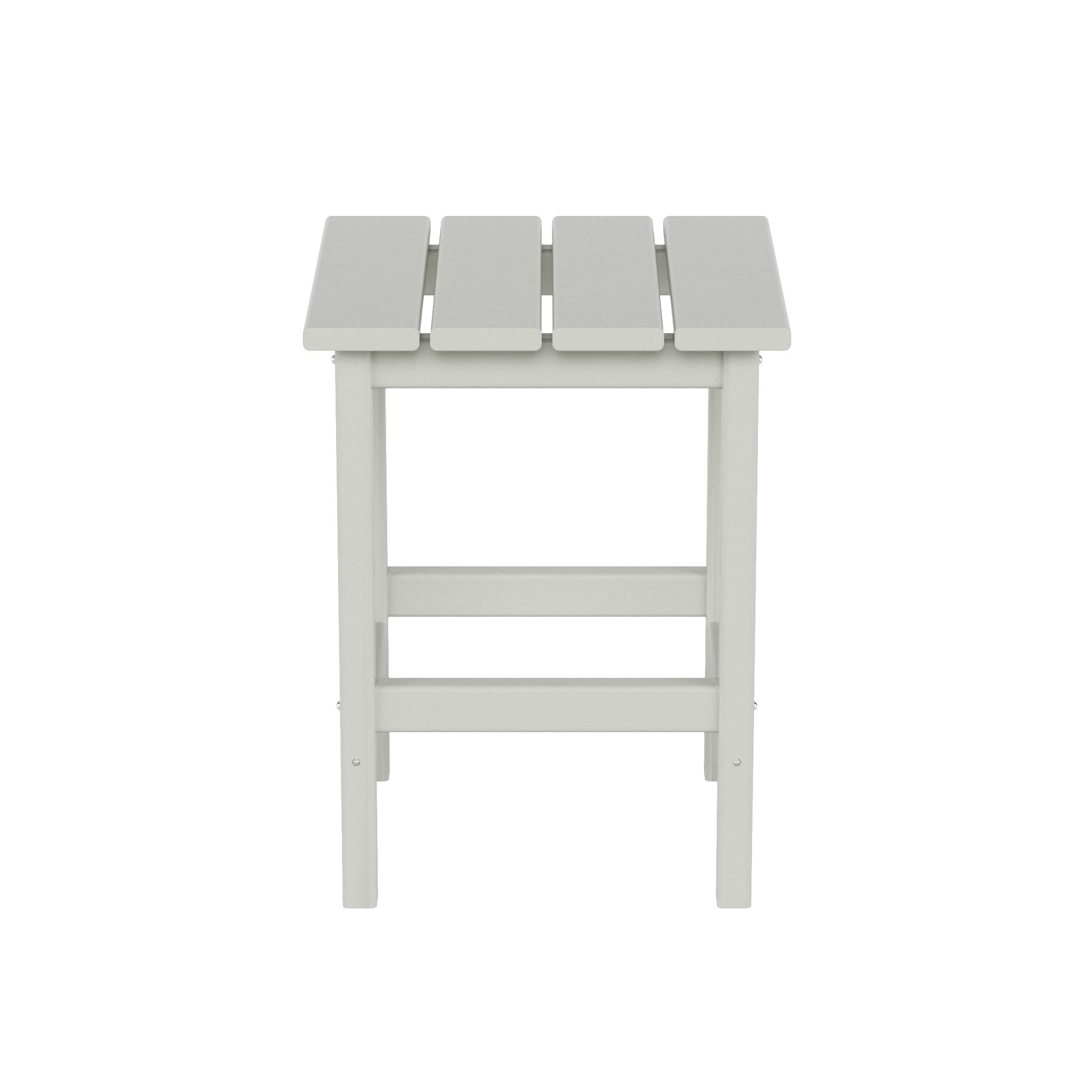  Westin Furniture Outdoor Patio Adirondack Side Table - White - Bonton