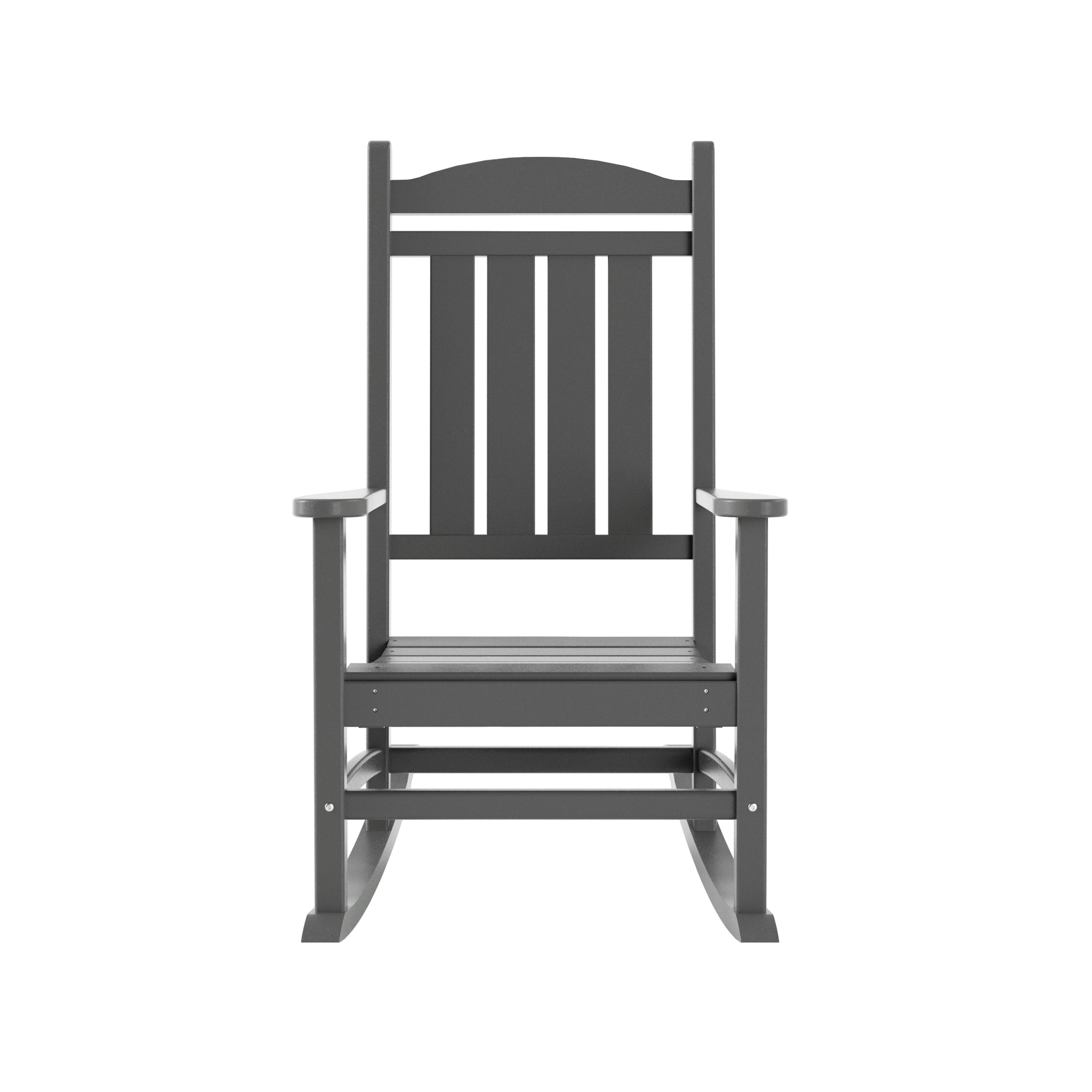  Westin Furniture Laguna Classic Porch Rocking Chair - Gray - Bonton