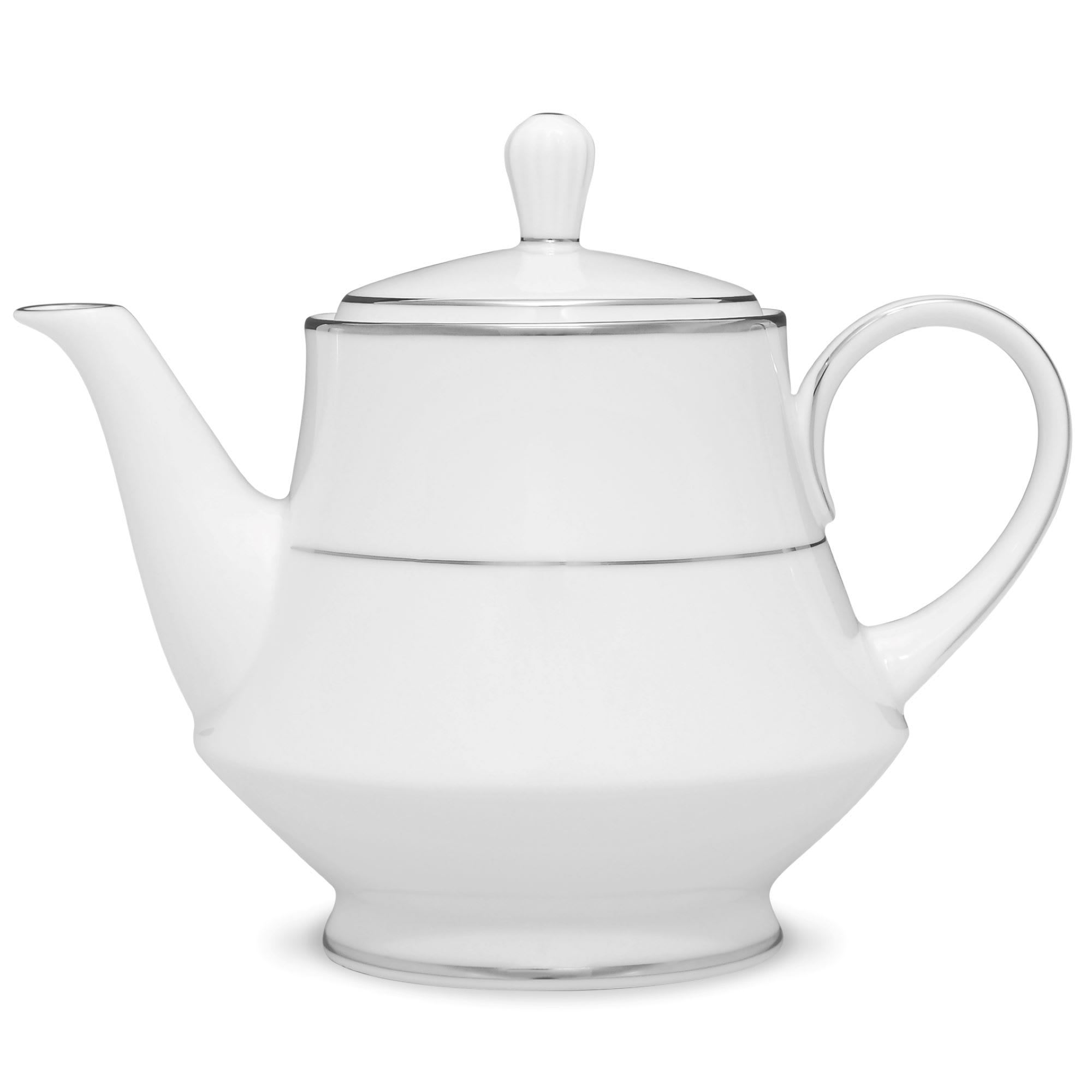  Noritake Spectrum Tea Pot - White - Bonton