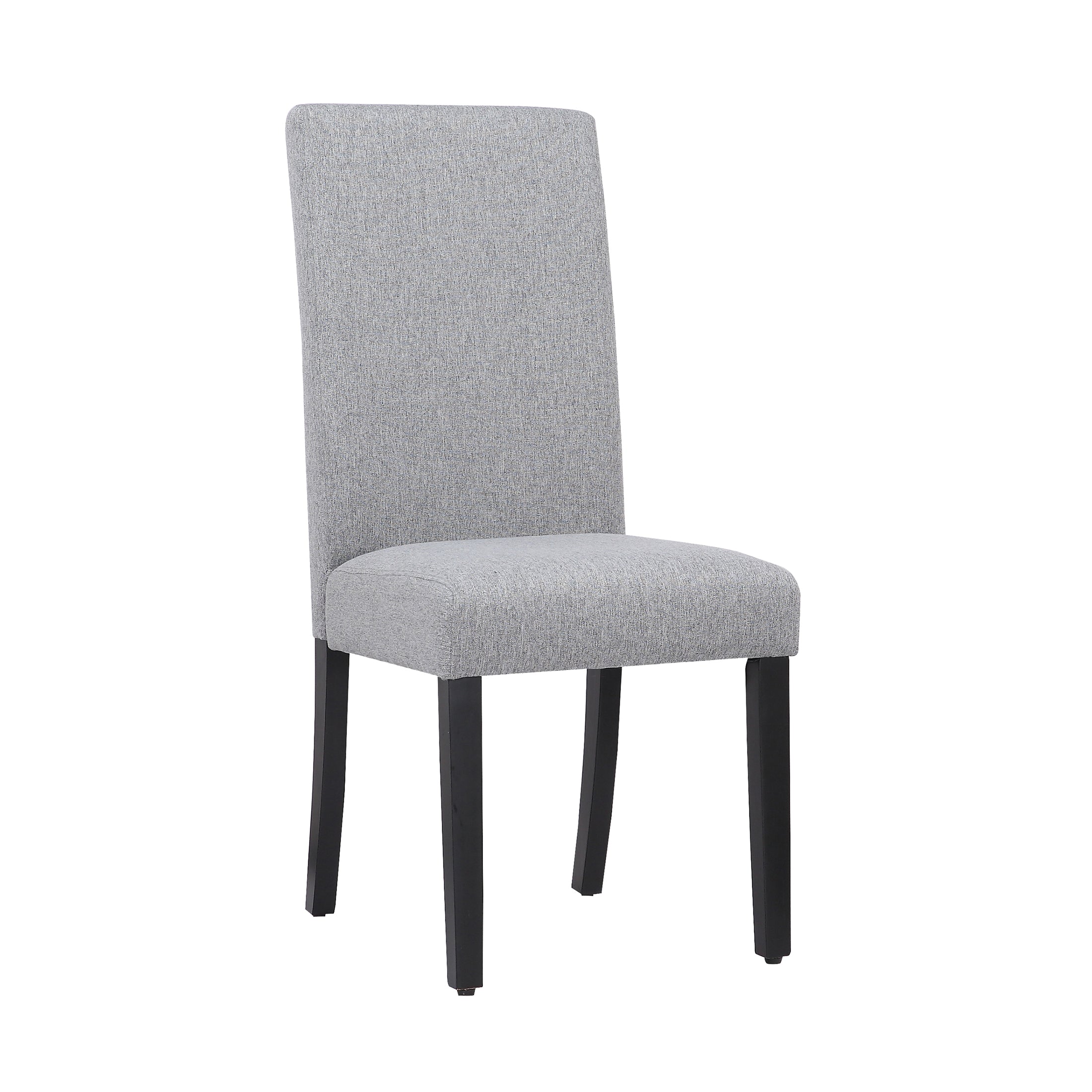  Westin Furniture Upholstered Linen Fabric Dining Side Chair, Set of 2 - Blue - Bonton