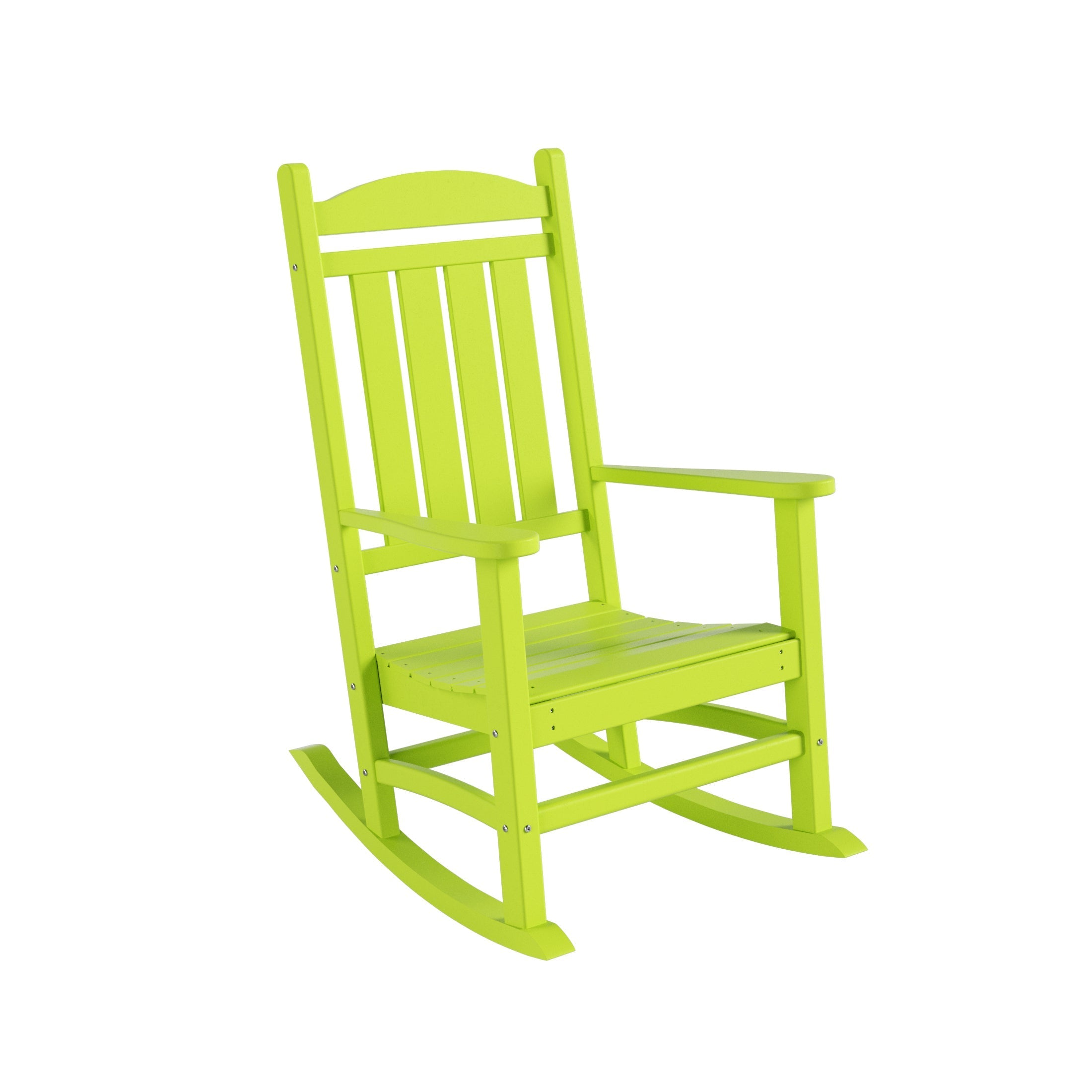  Westin Furniture Laguna Classic Porch Rocking Chair - Lime - Bonton