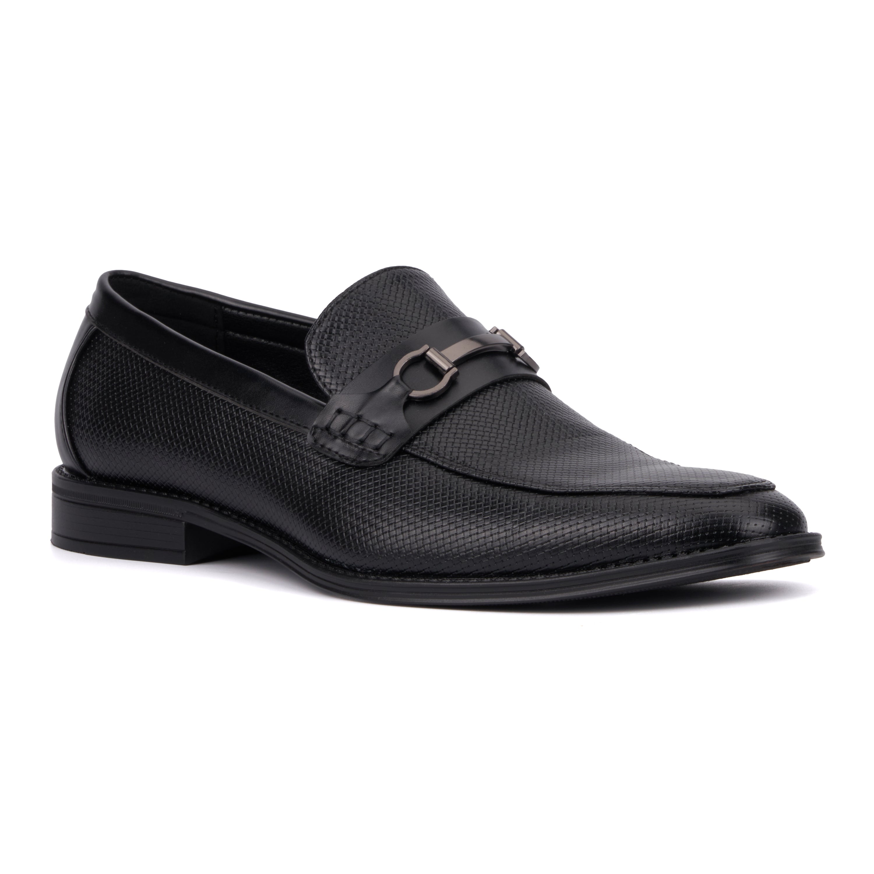  New York & Company Men's Malthe Loafer Dress Shoe - Black - Bonton