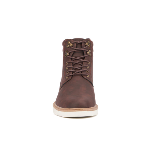 New York & Company Men's Brock High Top Sneakers-BROWN-8-1