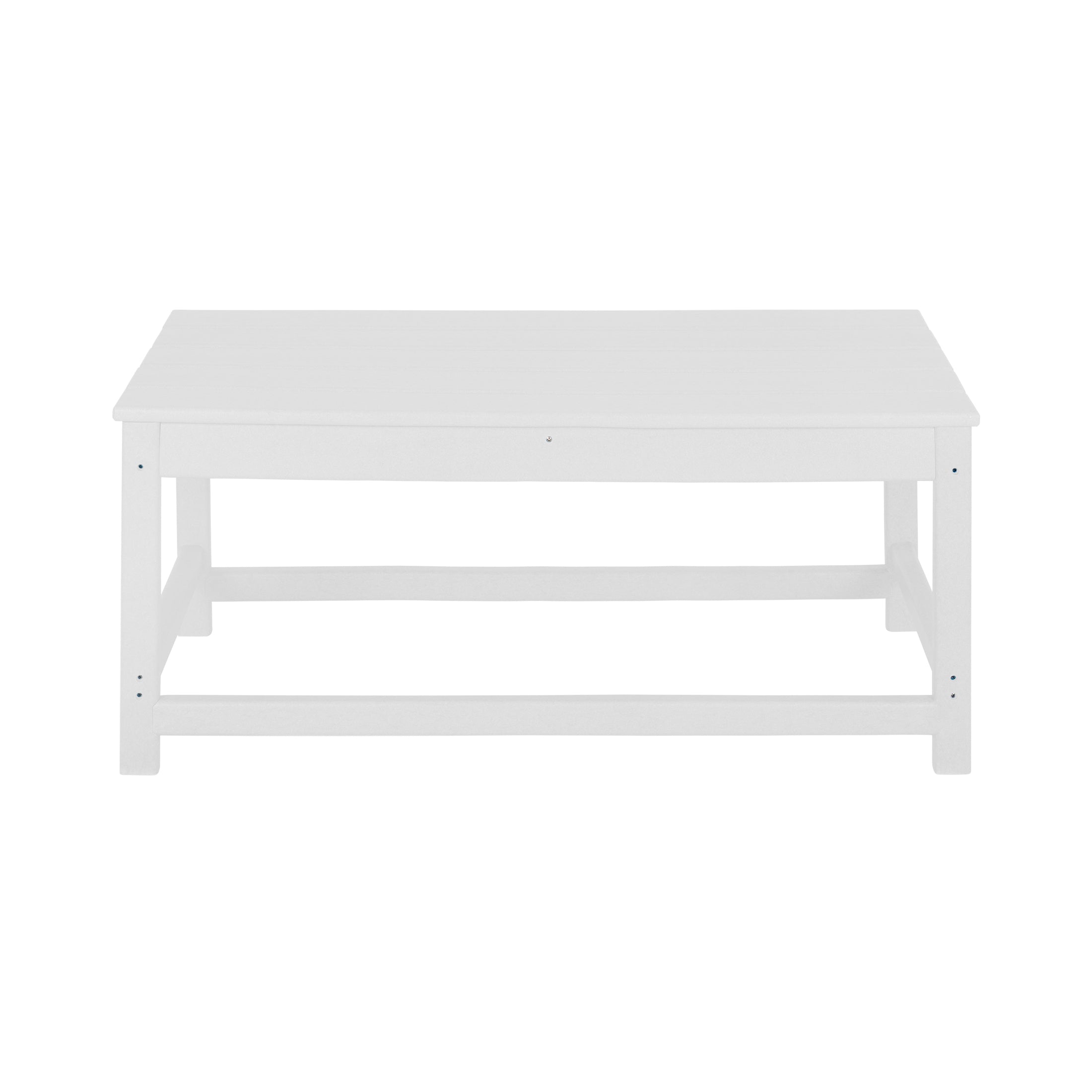  Westin Furniture Outdoor Patio Classic Adirondack Coffee Table - Gray - Bonton