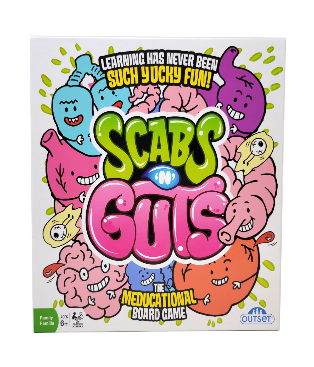  Scabs 'N' Guts - The Meducational Board Game Multi - Multi - Bonton